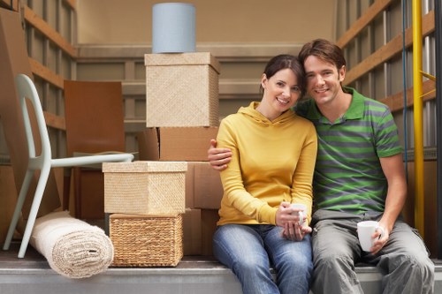 Seasonal items packed for storage in Woolwich