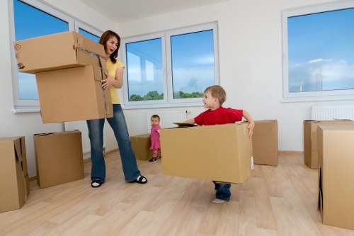 Pricing estimate for a large Woolwich household storage job